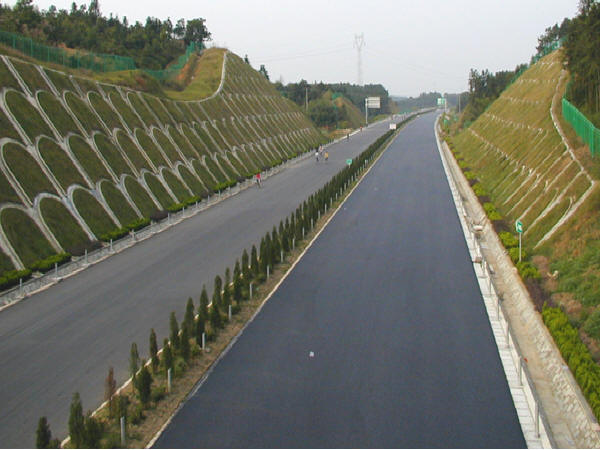 公路擋土墻施工照片資料下載